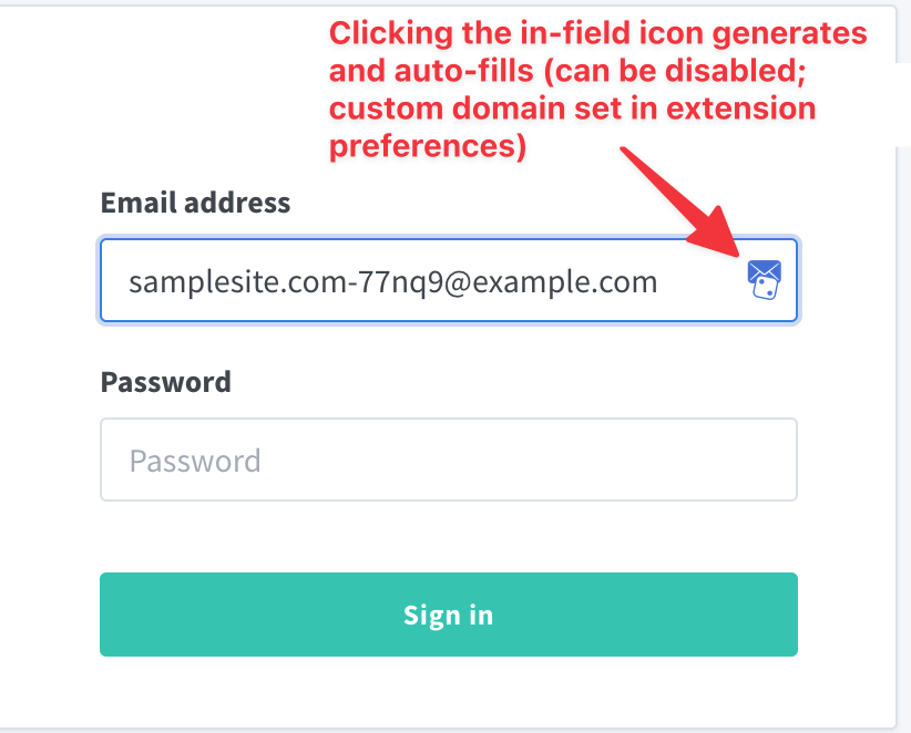 Masking Email Generator